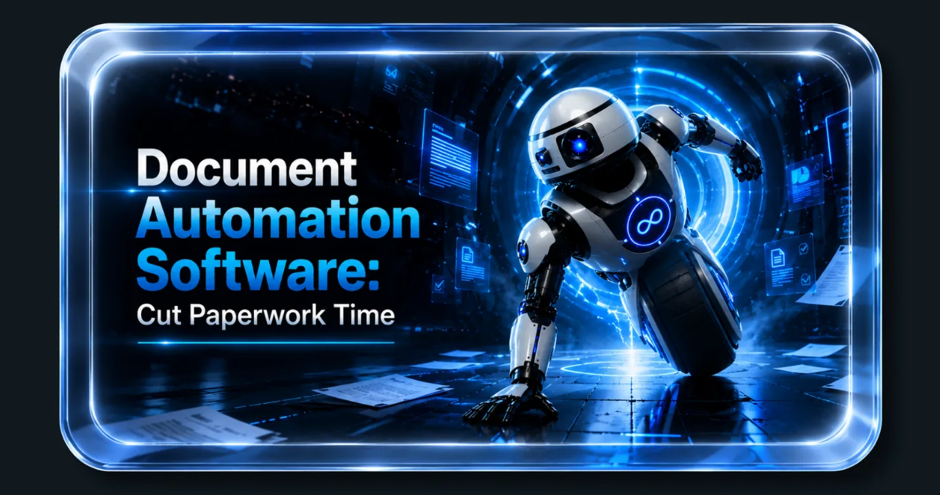 Document automation software auto-filling and routing paperwork for signature and approval
